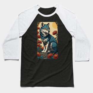 Garden Wolf Baseball T-Shirt